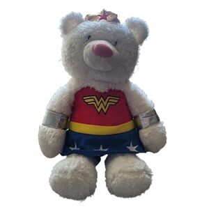 Gund Wonder Woman Plush Teddy Bear Stuffed Animal
